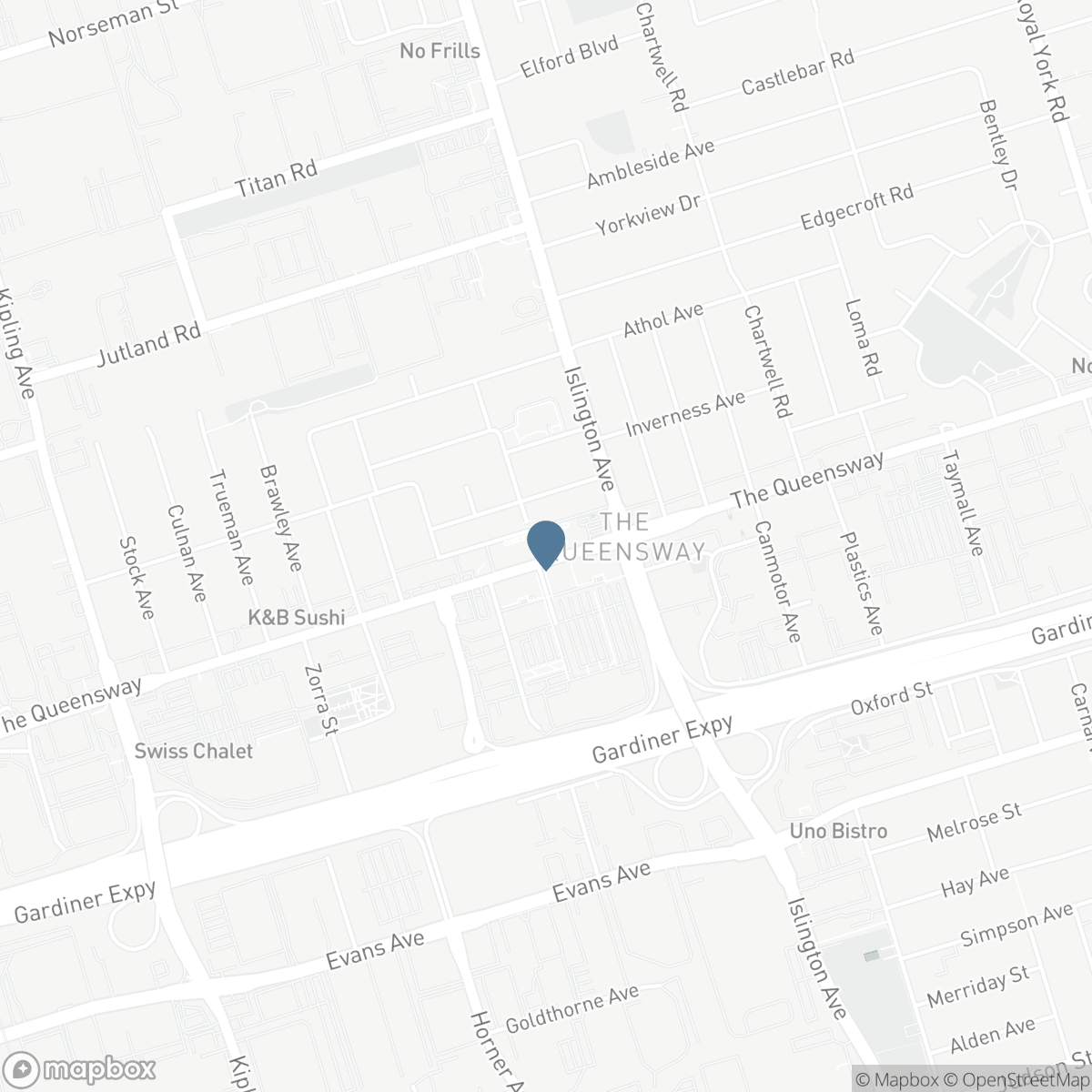 215 - 1040 THE QUEENSWAY, Toronto, Ontario M8Z 0A7